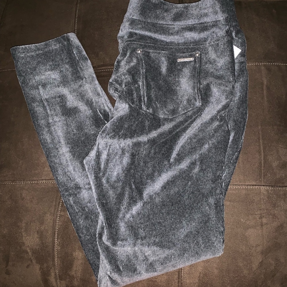 SZ 1X Michael Kors Velour Jeggings. NWT